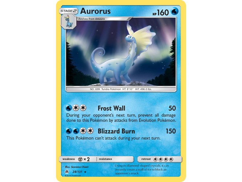 Aurorus (Reverse Holo)