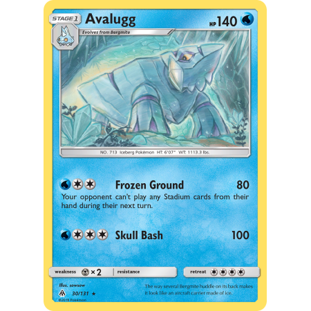 Avalugg (Reverse Holo)