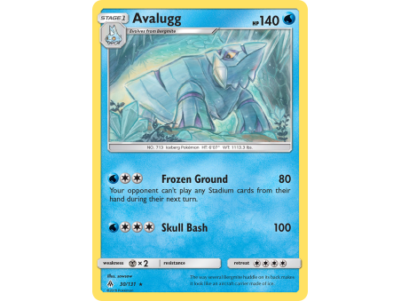 Avalugg (Reverse Holo)
