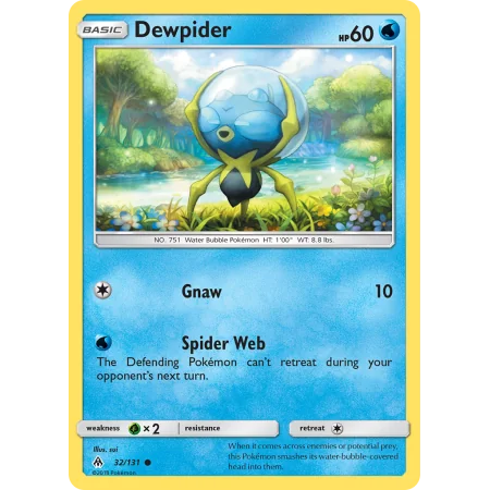 Dewpider (Reverse Holo)