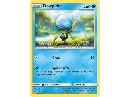 Dewpider (Reverse Holo)