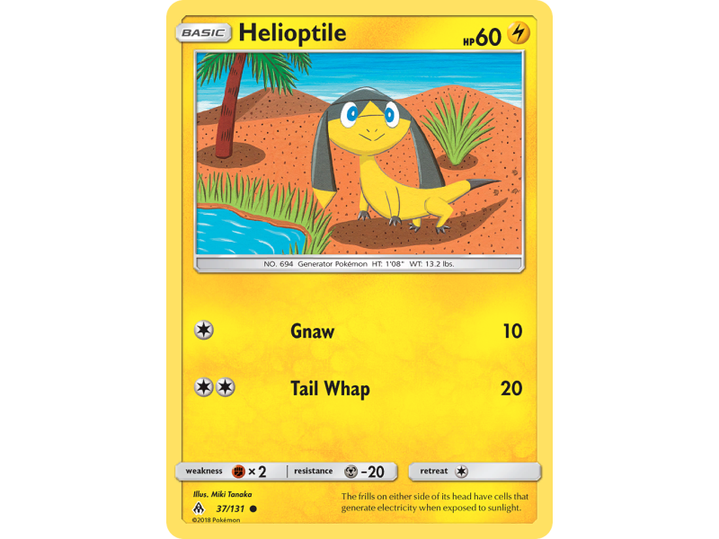 Helioptile (Reverse Holo)