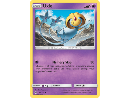 Uxie (Reverse Holo)