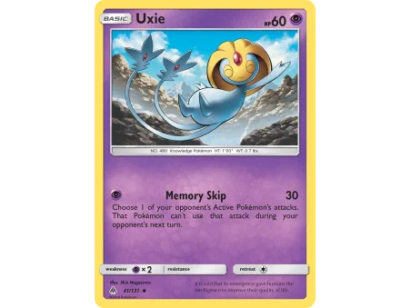 Uxie (Reverse Holo)