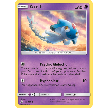 Azelf (Reverse Holo)
