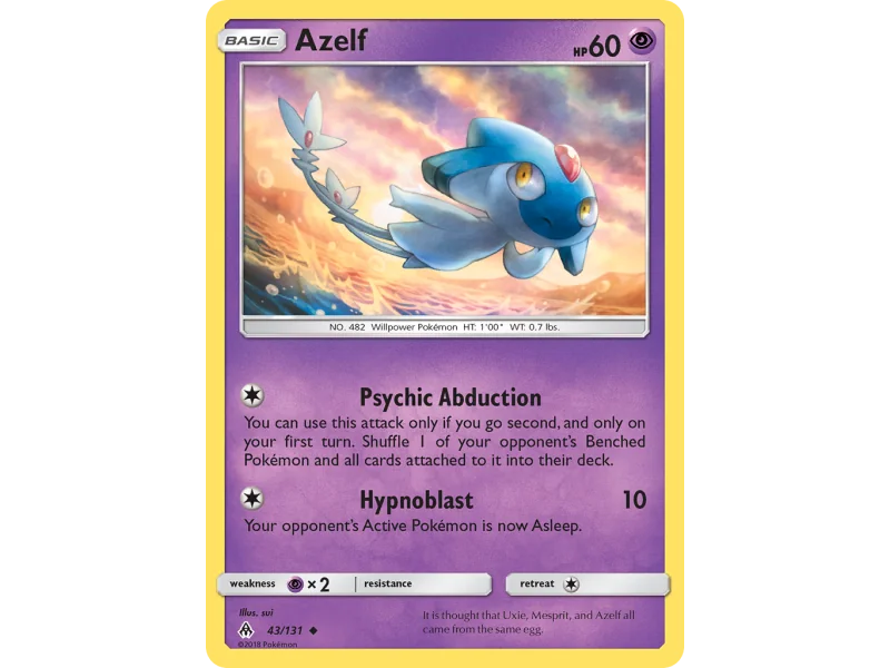 Azelf (Reverse Holo)