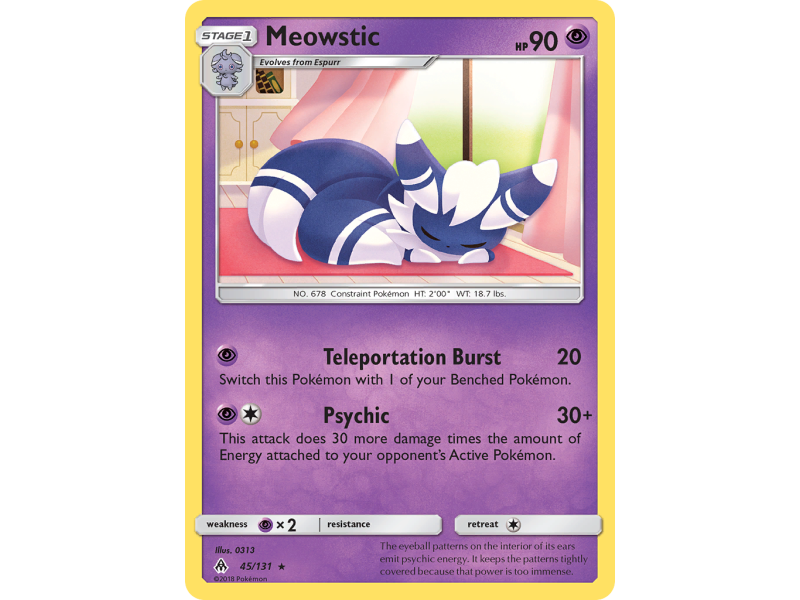 Meowstic (Reverse Holo)