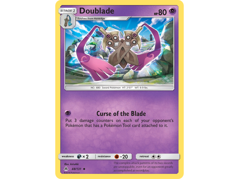 Doublade (Reverse Holo)