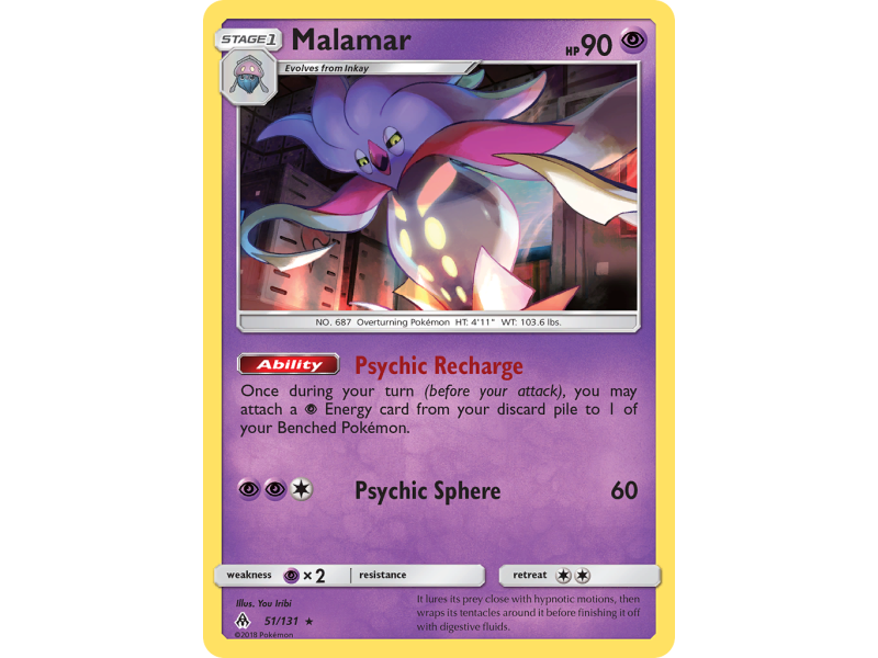 Malamar (Reverse Holo)