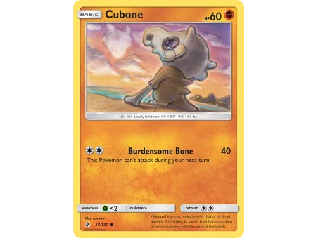Cubone (Reverse Holo)