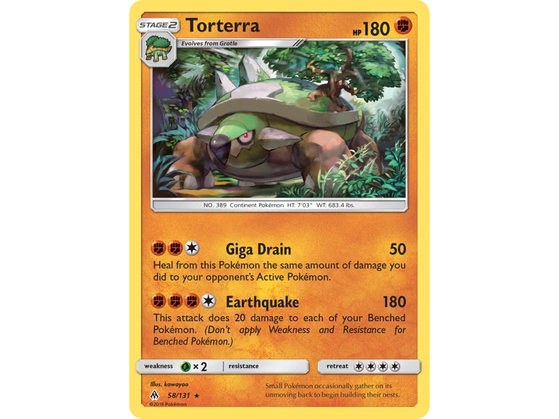 Torterra (Reverse Holo)