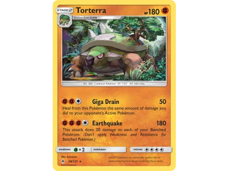 Torterra (Reverse Holo)