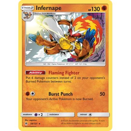 Infernape (Reverse Holo)