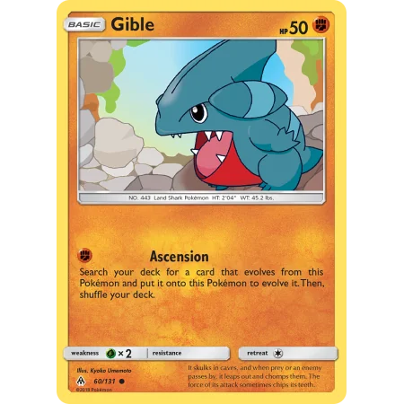 Gible (Reverse Holo)