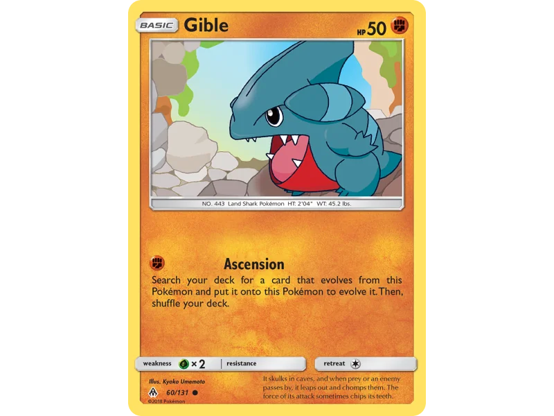 Gible (Reverse Holo)