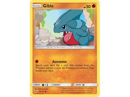Gible (Reverse Holo)