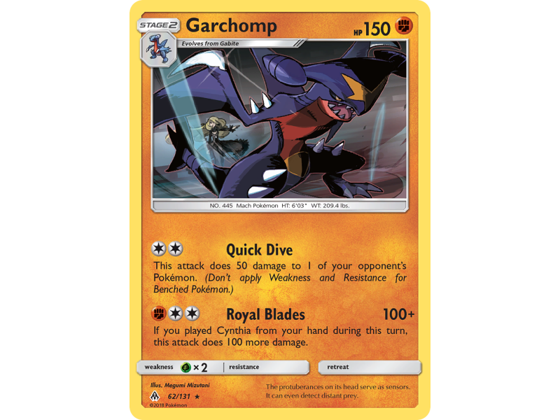 Garchomp (Reverse Holo)