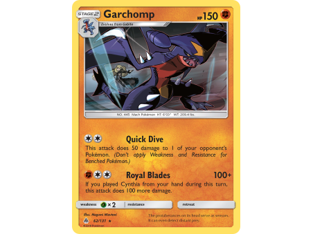 Garchomp (Reverse Holo)