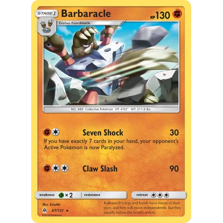 Barbaracle (Reverse Holo)