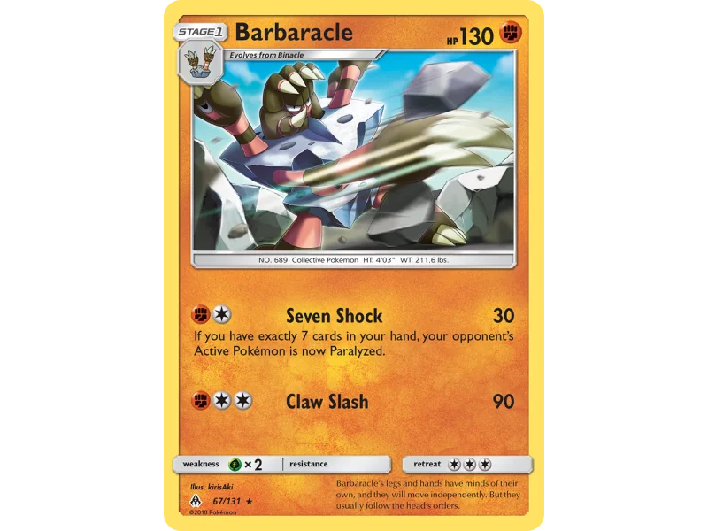 Barbaracle (Reverse Holo)