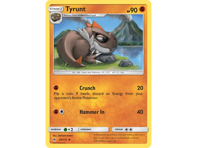 Tyrunt (Reverse Holo)