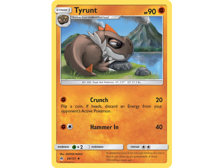 Tyrunt (Reverse Holo)