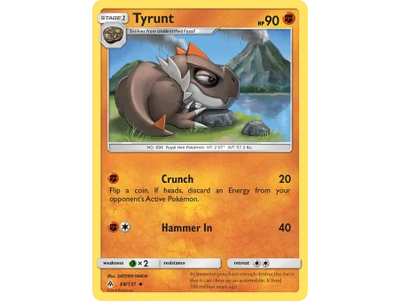 Tyrunt (Reverse Holo)