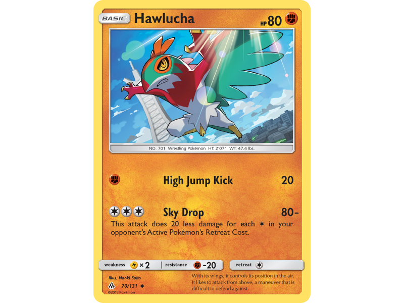 Hawlucha (Reverse Holo)