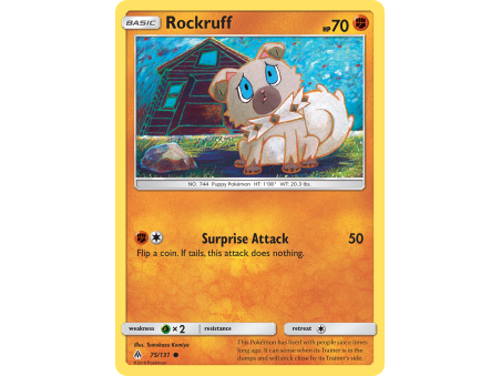 Rockruff (Reverse Holo)