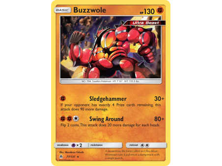 Buzzwole (Reverse Holo)