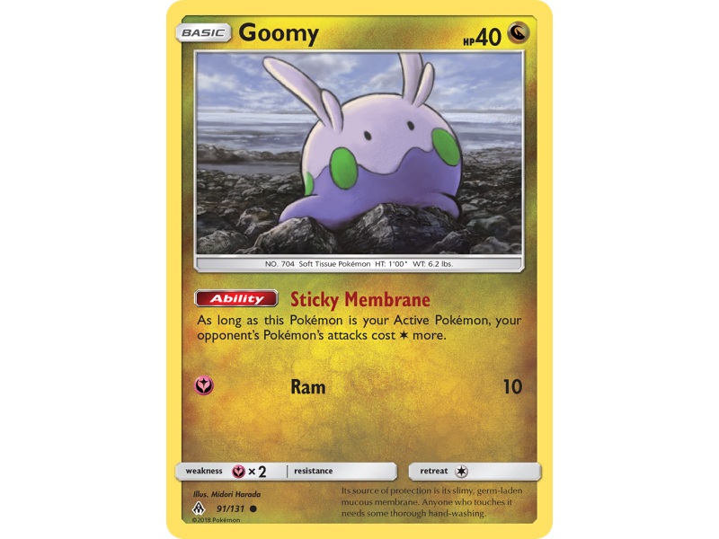 Goomy (Reverse Holo)