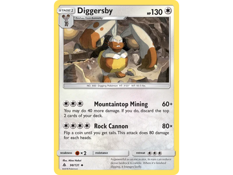 Diggersby (Reverse Holo)