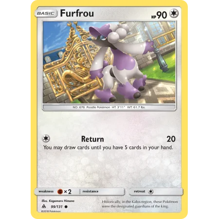 Furfrou (Reverse Holo)