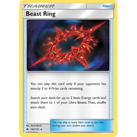 Beast Ring (Reverse Holo)