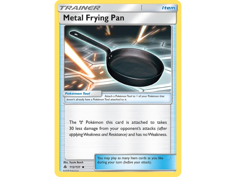 Metal Frying Pan (Reverse Holo)
