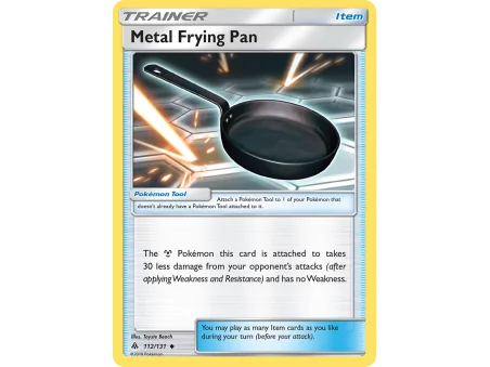 Metal Frying Pan (Reverse Holo)