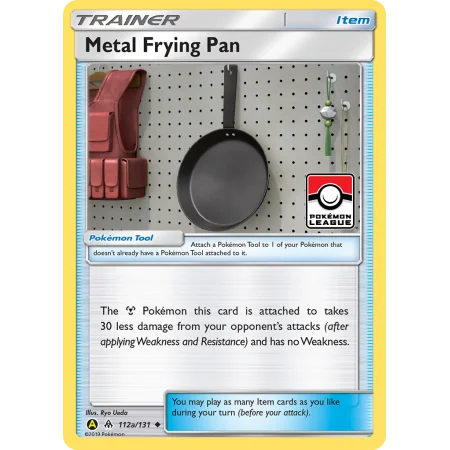 Metal Frying Pan (Reverse Holo)