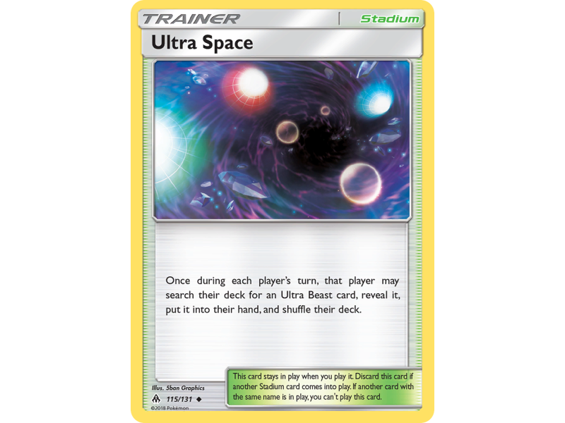Ultra Space (Reverse Holo)
