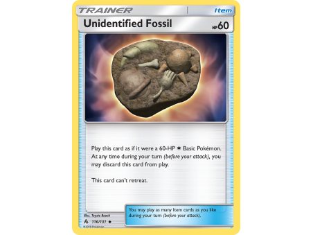 Unidentified Fossil (Reverse Holo)