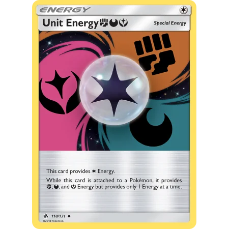 Unit Energy FightingDarknessFairy (Reverse Holo)