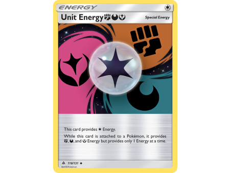 Unit Energy FightingDarknessFairy (Reverse Holo)