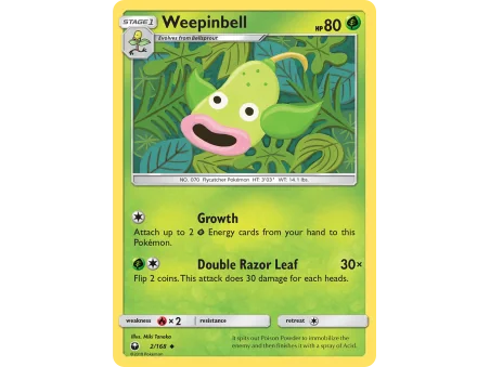 Weepinbell (Reverse Holo)