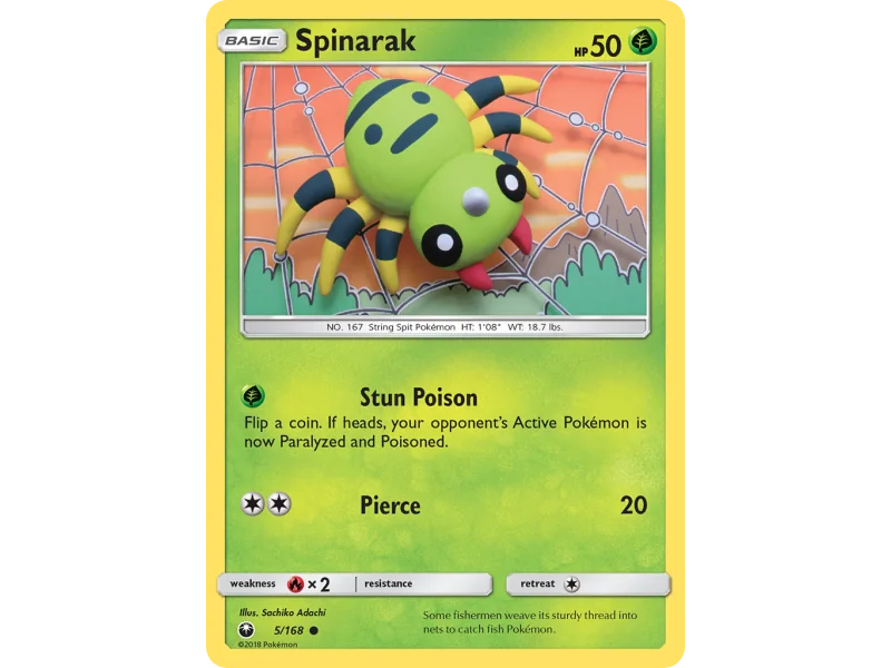 Spinarak (Reverse Holo)