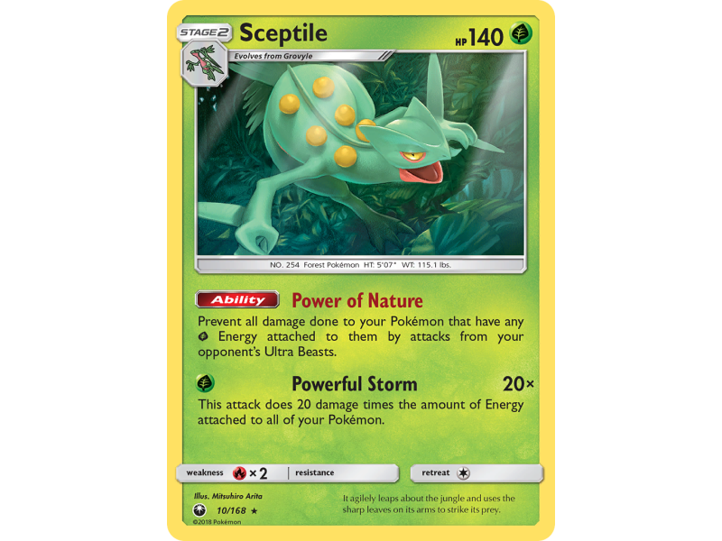Sceptile (Reverse Holo)