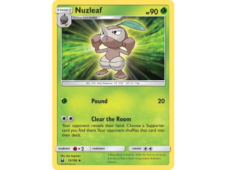 Nuzleaf (Reverse Holo)