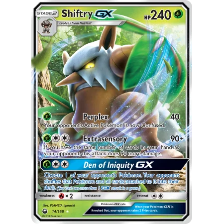 Shiftry-GX (Holo)