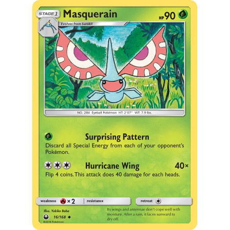 Masquerain (Reverse Holo)