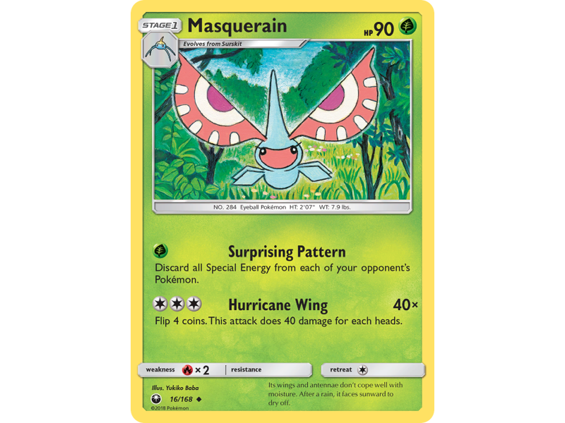 Masquerain (Reverse Holo)