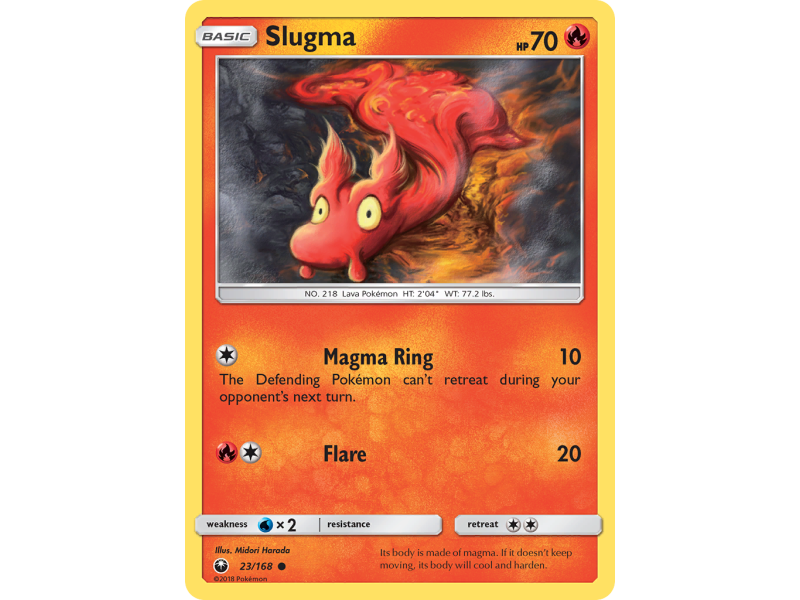 Slugma (Reverse Holo)