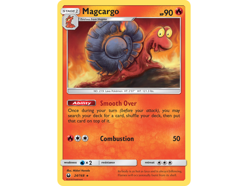 Magcargo (Reverse Holo)